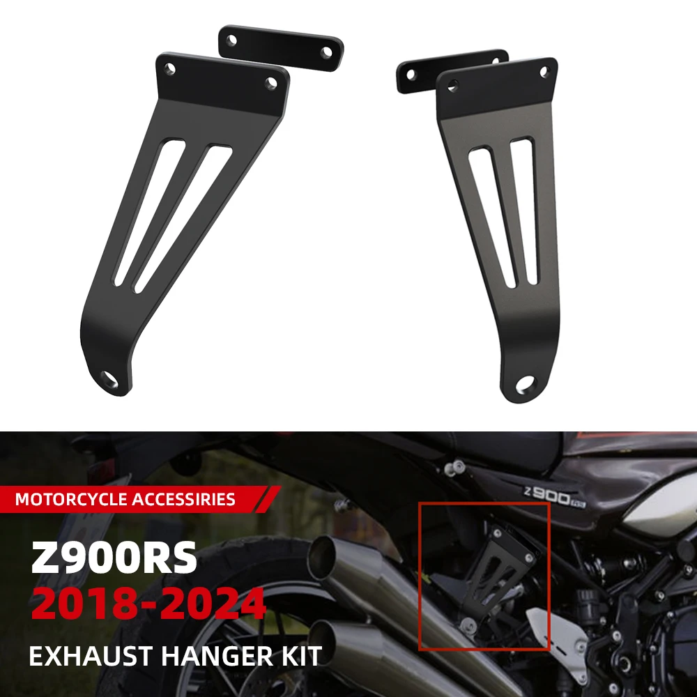 New For Kawasaki Z900RS Cafe 2018 2019 2020 Z900 RS Cafe Performancef Z 900 RS Motorcycle Accessories Exhaust Hanger Bracket Kit