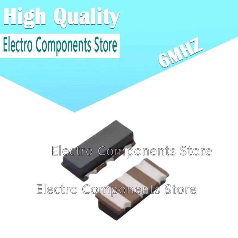 5PCS/Lot 6MHZ Ceramic Resonator ZTTCC6.00MG Ceramic Crystal Oscillator 6.000MHZ 6M 3*7 7*3 SMD-3 ZTTCC 6.00M ZTTCC6.0M 3*7 3P