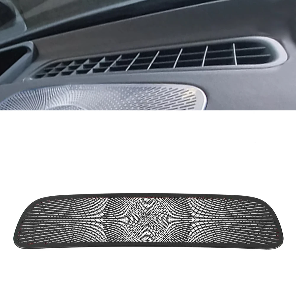 For Mercedes-Benz EQE SUV (X294) 2023 2024 Car Audio Speaker Cover Loudspeaker Pad Frame Sticker Interior Accessory