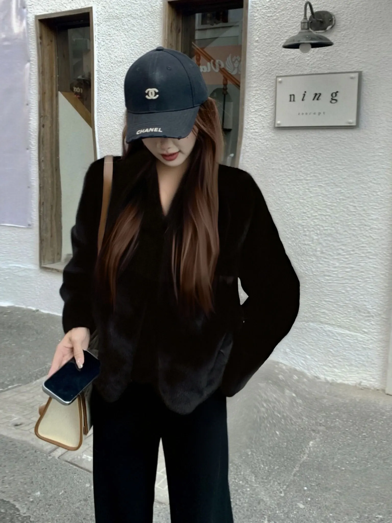  Quilted Short Coat Women's Fashion Fall Winter New Style Anti-Aging Popular Fluffy Outerwear Straight Cut Long Sleeve