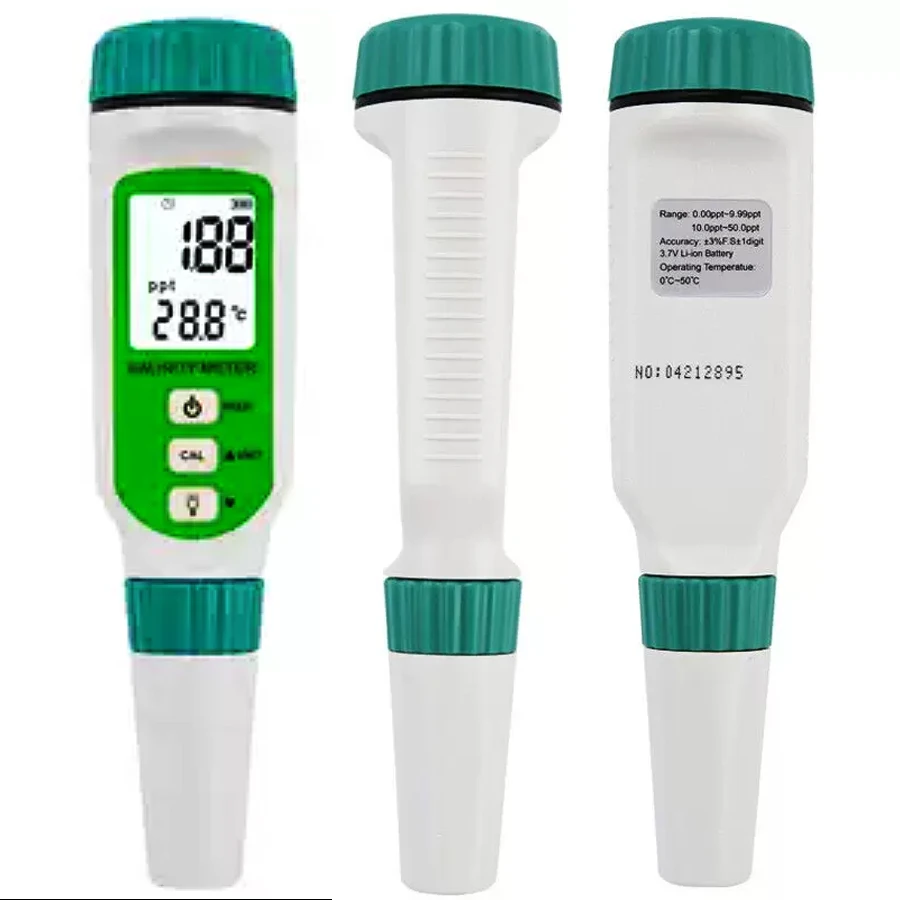 

Smart Sensor AR8212 - Handheld Salinity Meter ATC Salinometer Salinity Saltwater Meter
