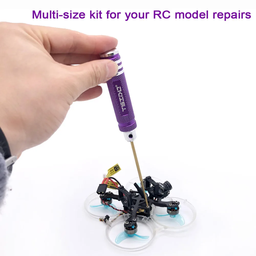 مفك براغي YSIDO-Hex ، صندوق أدوات لطائرة سباق بدون طيار FPV ، طائرات هيلي ، سيارات ، قارب ، قطع غيار بتحكم عن بعد ،! ،! ،!!! ،! ،!