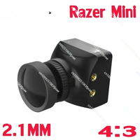For Foxeer Razer Mini V2 HD 5MP 2.1mm M12 Lens 1200TVL Standard FPV Camera NTSC PAL Switchable 4ms Latency 22*22mm for FPV