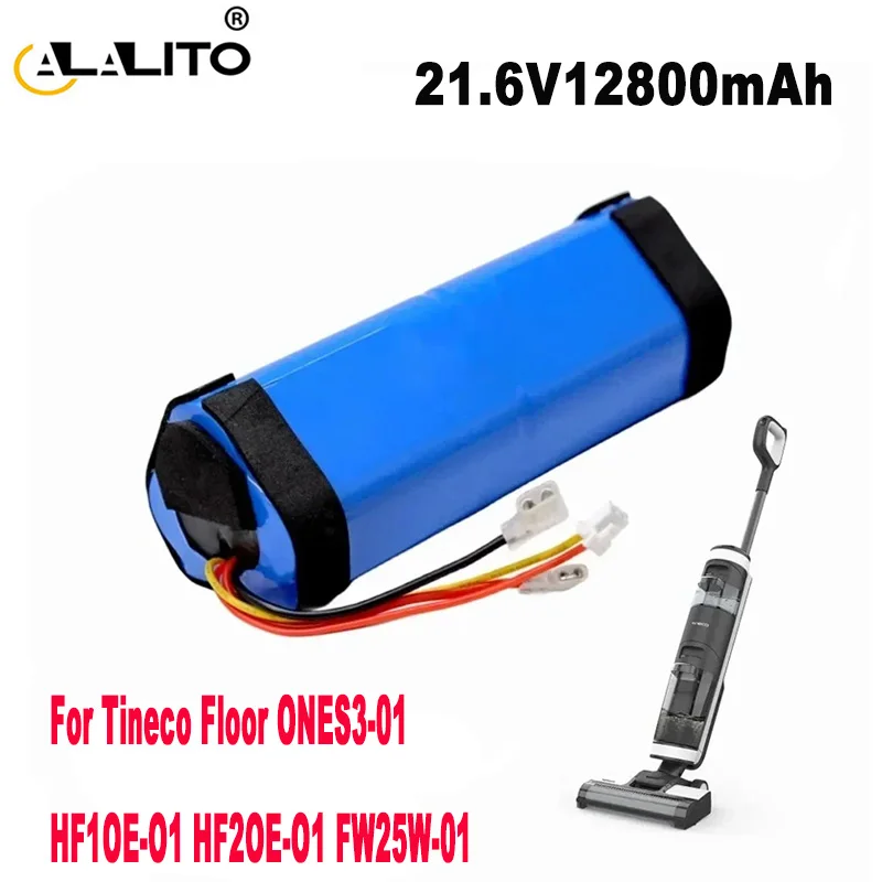 

100% Оригинальный 12800mAh для Tineco FLOOR ONE 1,0 FW25M-01 FW09010ECN FW25W-01 HF10E-01 S3-01 Аккумулятор для пылесоса