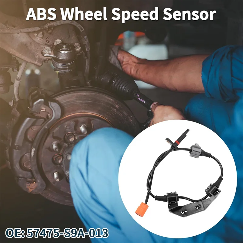Датчик скорости заднего левого колеса ABS для CR-V CRV RD5 2001-2006, автозапчасти 57475-S9A-013 57475S9A013 ALS1029 5S7607