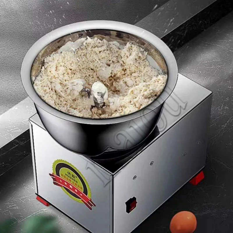 Electric Kneading Machine 5kg Flour Mixers Merchant Dough Spin Mixer Stainless Steel Stirring Food Making Bread 220V