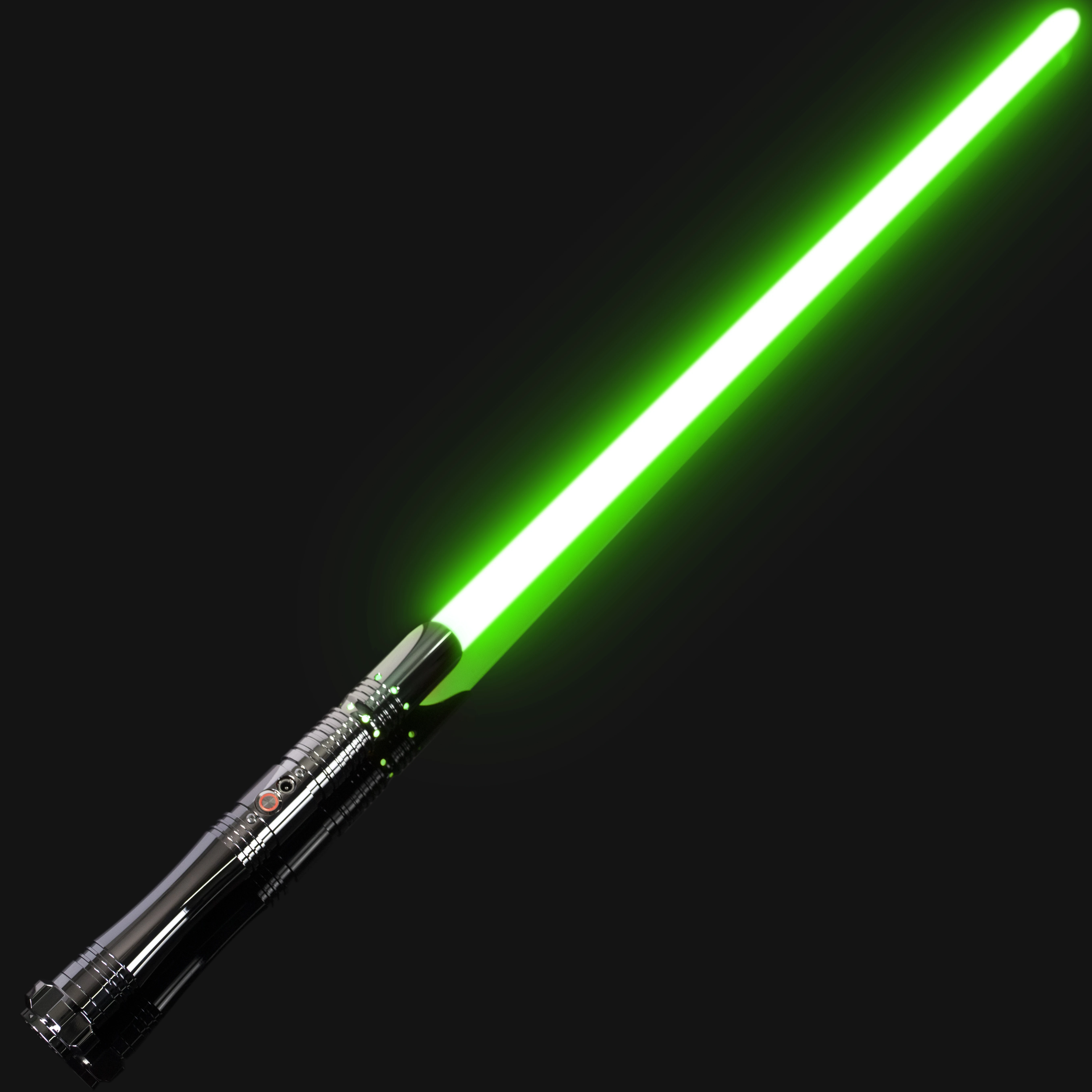 Proffie2.2 Pixel Lightsaber FOC Blaster Rechargeable Battery 92cm PC Blade Black Handle view 2
