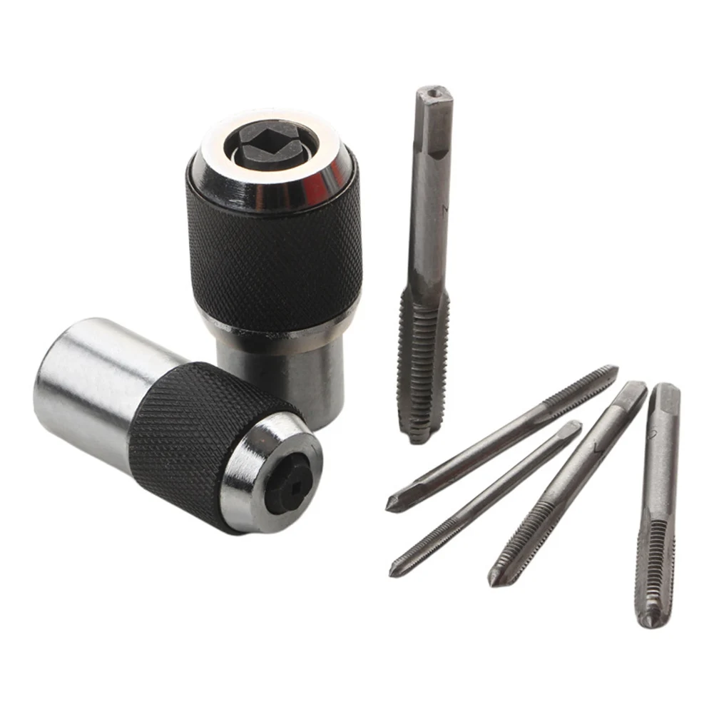 7pcs/set Tap Socket Extraction Tool Adjustable Jaw For Taps Reamers Screw Extractors Hand Tools Parts