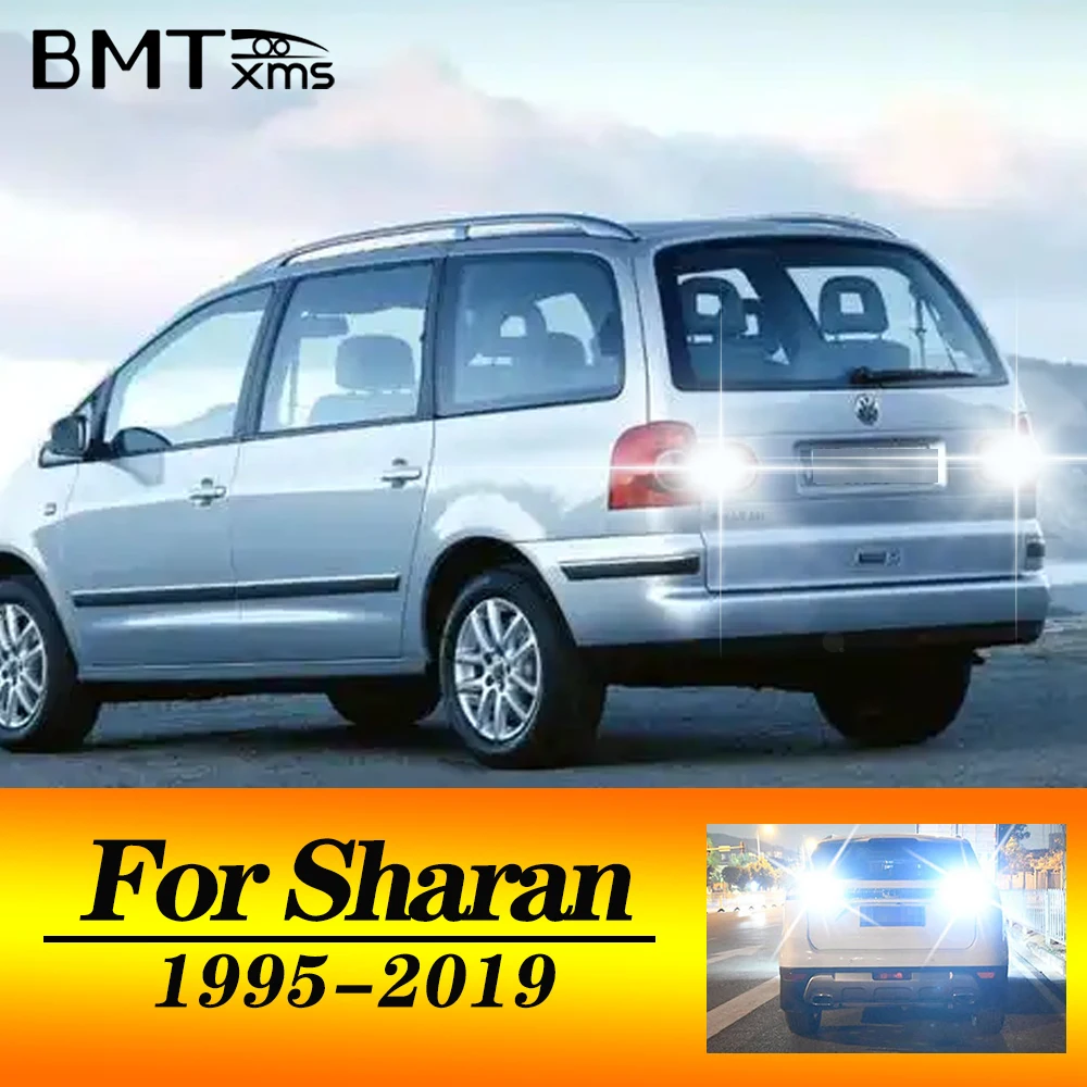 

BMTxms 2 шт. T15 W16W светодиодный фонарь заднего хода автомобиля для VW Volkswagen Sharan 7M 7N 1995-2019 2011 2012 2013 2014 2015 2016