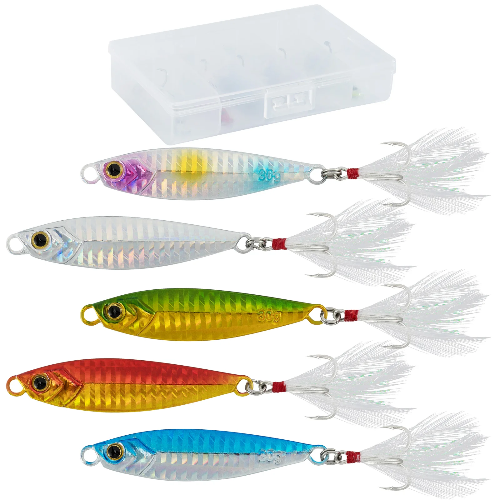 Jig metálico Shore Jigging – Cuchara para lubina, atún y trucha