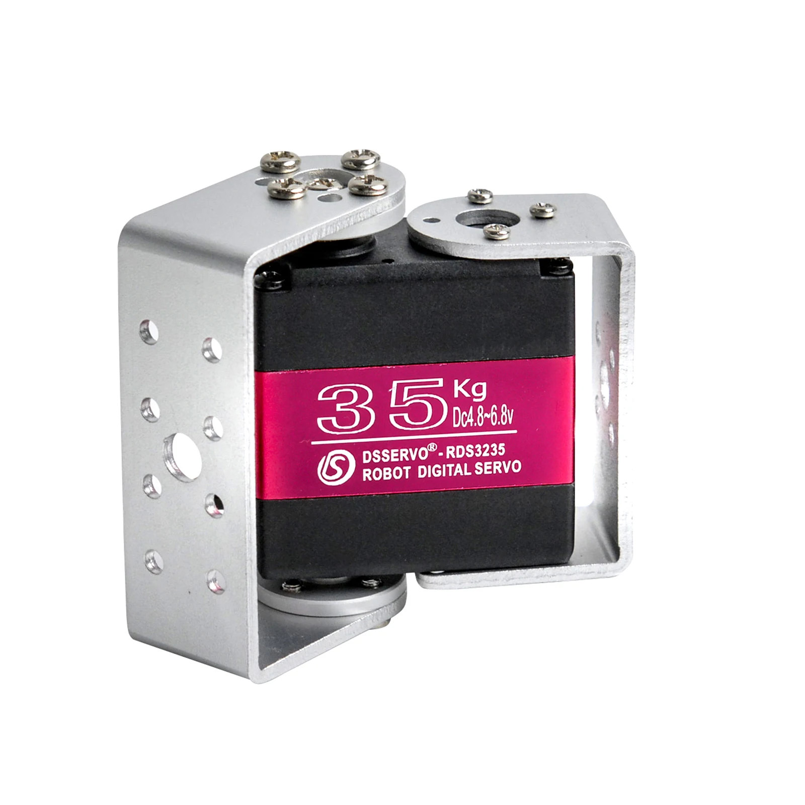 Serwo Dual Axis 35Kg.cm Digital RDS3235 Metal Gear 180/270/360 Stopni Silnik Metalowa Obudowa z Uchwytem Części Serwo do Samochodu Robota