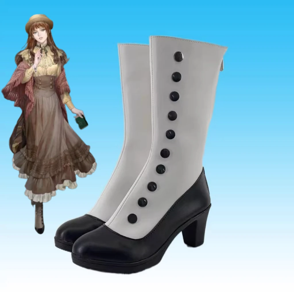 

Lord of Mysteries Fors Настенный костюм для косплея Обувь ручной работы из искусственной кожи Сапоги