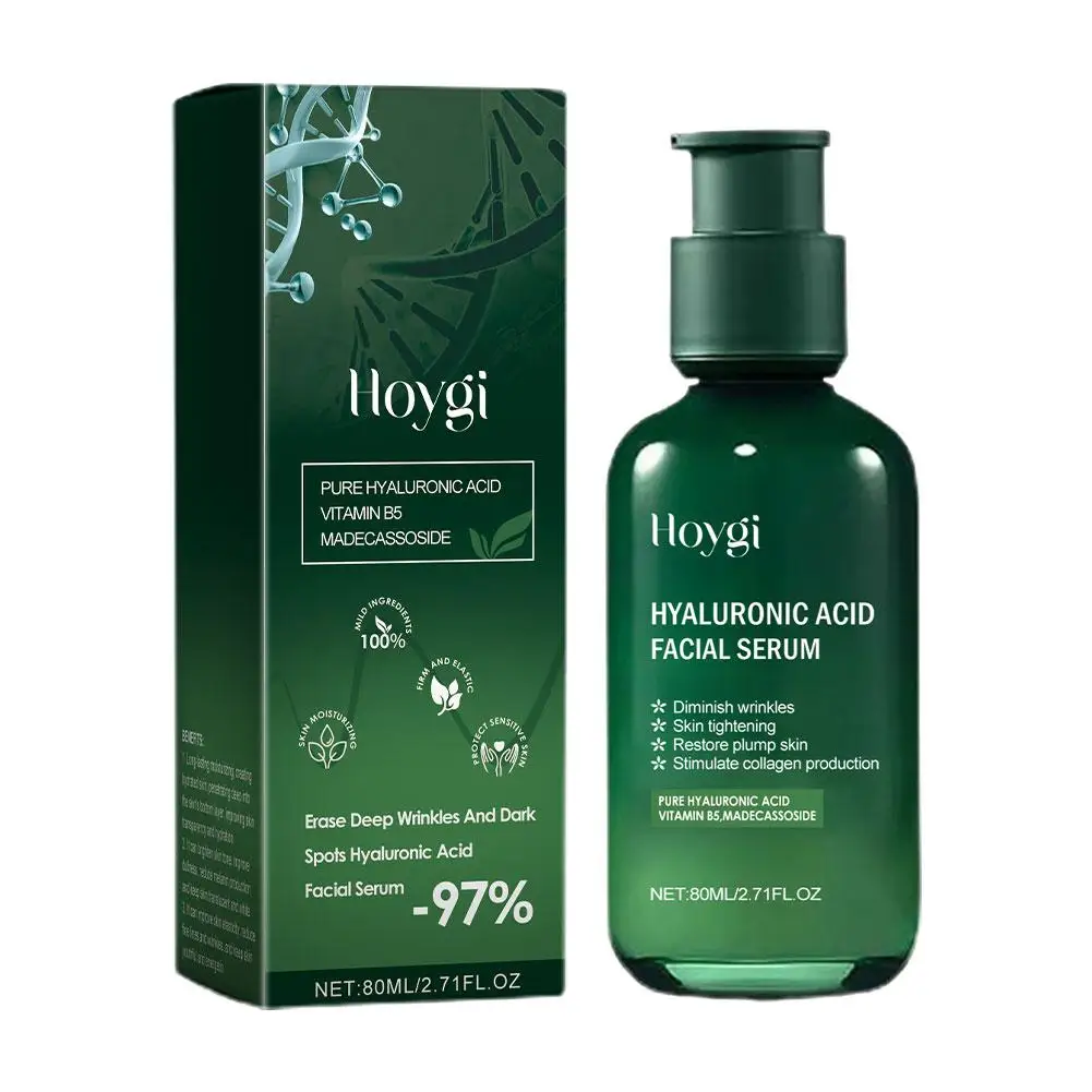 80ml Firming Face Serum Moisturizing Brightning Hyaluronic Acid Skin Care Shrink Serum Pores P4g4