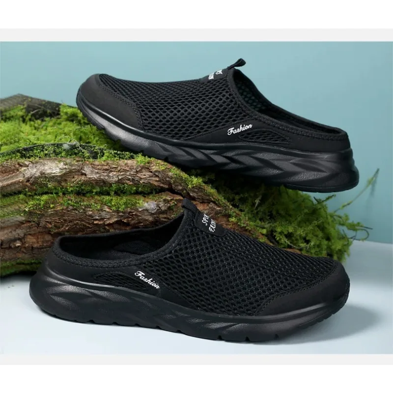

Casual Sneakers Anti-slip Men's Flats Outdoor Walking Size 39-46 New Lightweight Men Casual Shoes Breathable Slip on Male