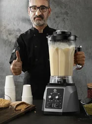 Máquina de leche de soja, tienda de desayuno comercial, sin desechos recién molidos, alta potencia, interruptor de pared de gran capacidad, licuadora