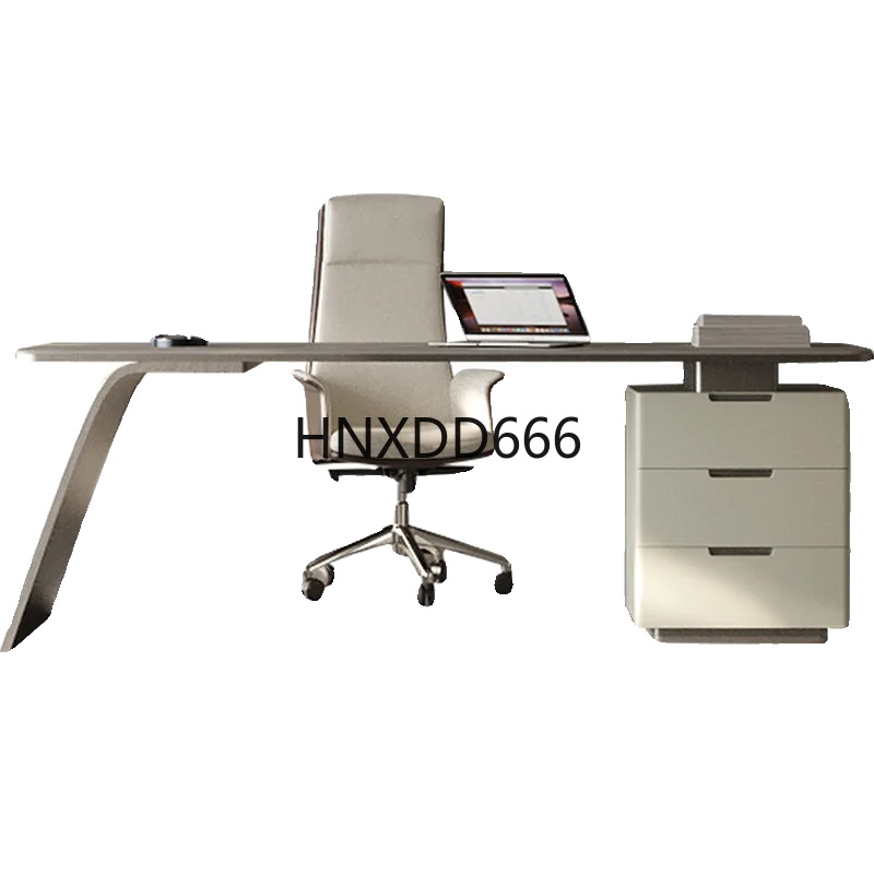 

Modern desk and chair combination home study writing desk