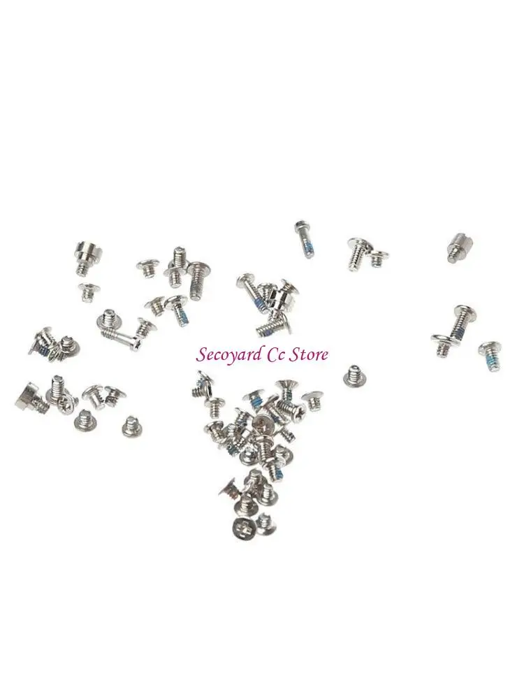 N3UC Full Screws Set Bottom Star Screw Repair Bolt Inner Parts Replacement Metal for phone 5