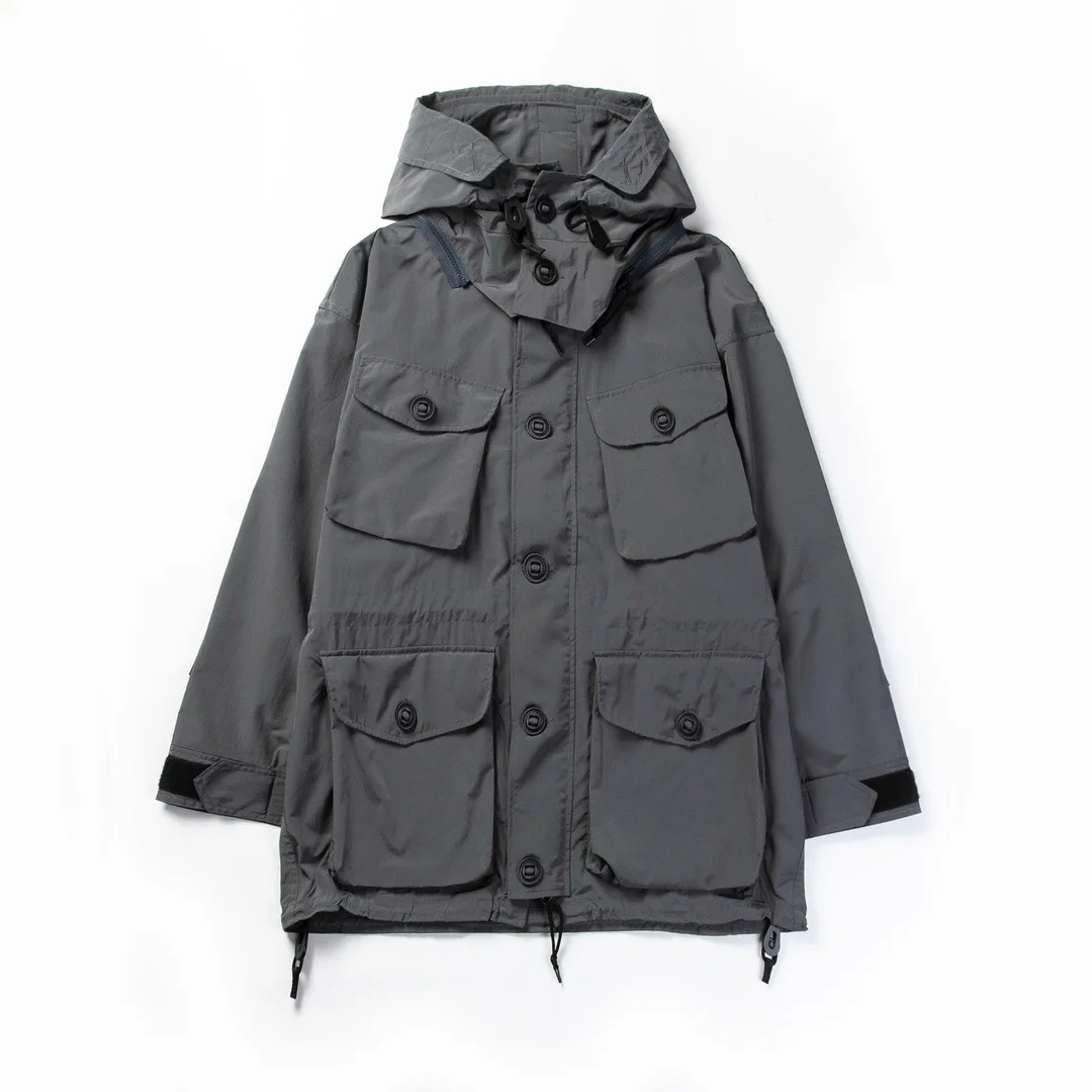 N.HOOLYWOOD TEST HALF COAT Tooling Pocket Removable Hat Windbreaker Jacket