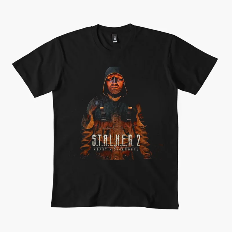 

S.T.A.L.K.E.R. 2 Shadow of Chernobyl 0401 Danger exclusion zone Stalker t shirt Video game Stalker Graphic Clothes All size Tops