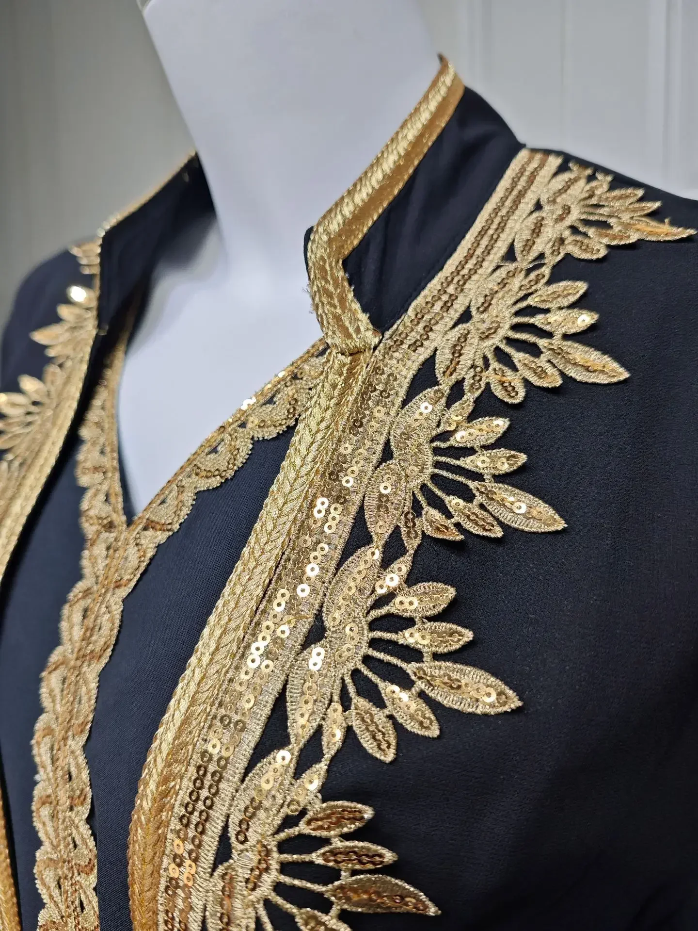 

Ид Арабское мусульманское вечернее платье для женщин Абая Комплект из 2 предметов на шнуровке Джалабия Длинные платья Марокко Кафтан Vestidos Дубай Платье Халат