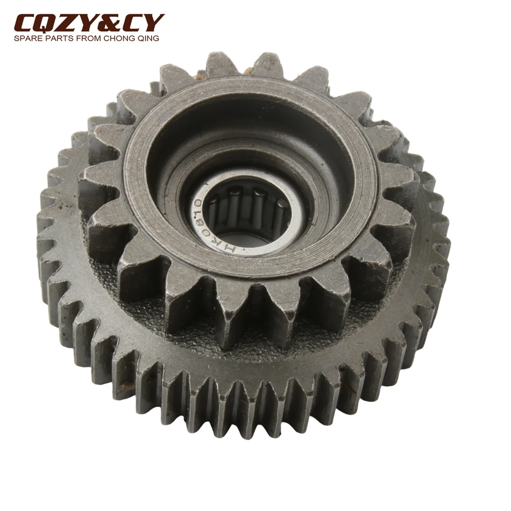 Scooter Booster100 Idle Gear Assy For Mbk YN100 YQ100 Nitro Ovetto Booster 100cc 2-Stroke