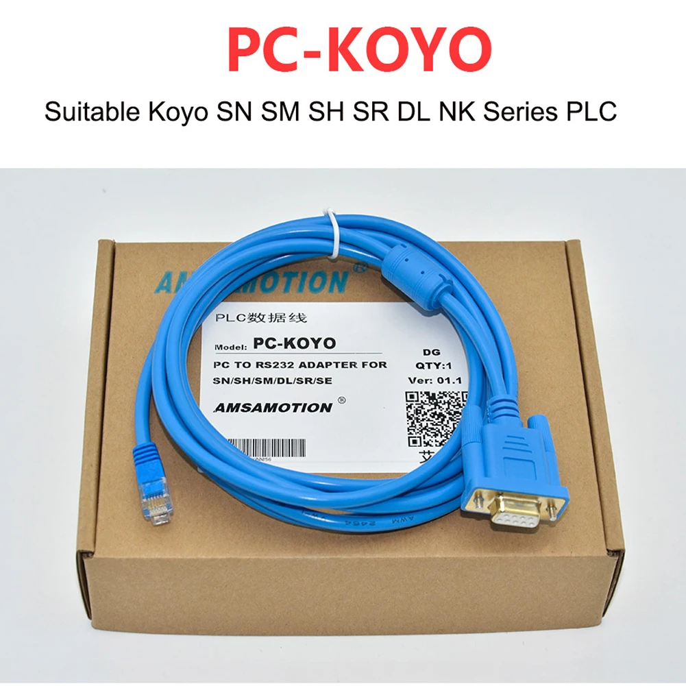 PC-KOYO for Koyo SN SM SH SR DL NK Series PLC Programming Cable Data Download Line
