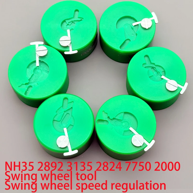 Balance Wheel Holder For NH35 2892 2824 8500 C07 2671 7750 2000 3235 Movement Watch Repair Tools Balance Wheel Holder Watch Part view 2