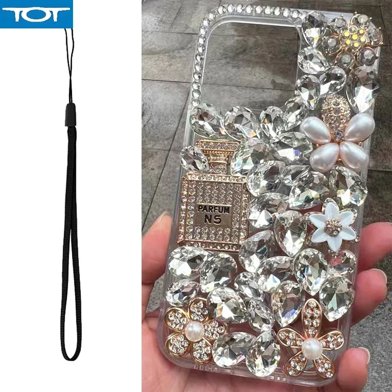 

Чехол Gem Crystal для Samsung Galaxy S23 S22 S21 S20 Ultra S10 Plus S23 FE Note 20, ультра чехол со стразами, блестящий чехол ручной работы