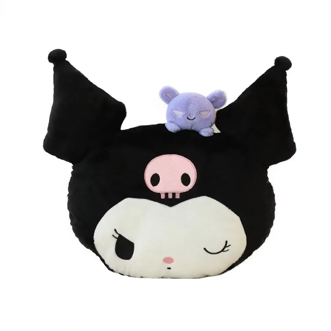 Cinna moroll Kuromi Anime Kawaii Sanrio Wurf kissen Decke niedlich meine Melodie Figur Nickerchen Sofa tragbare Reise abdeckung Geschenke Spielzeug