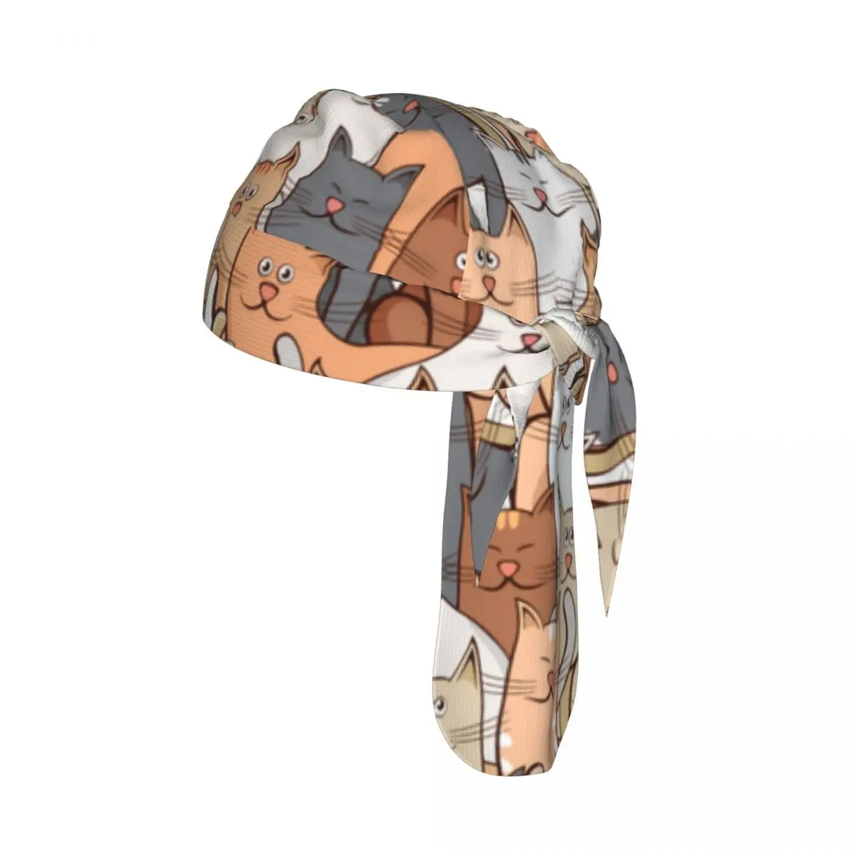 

Quick-drying Bandana Sun Protection Headscarf Cats Colorful Sport Running Cycling Cap