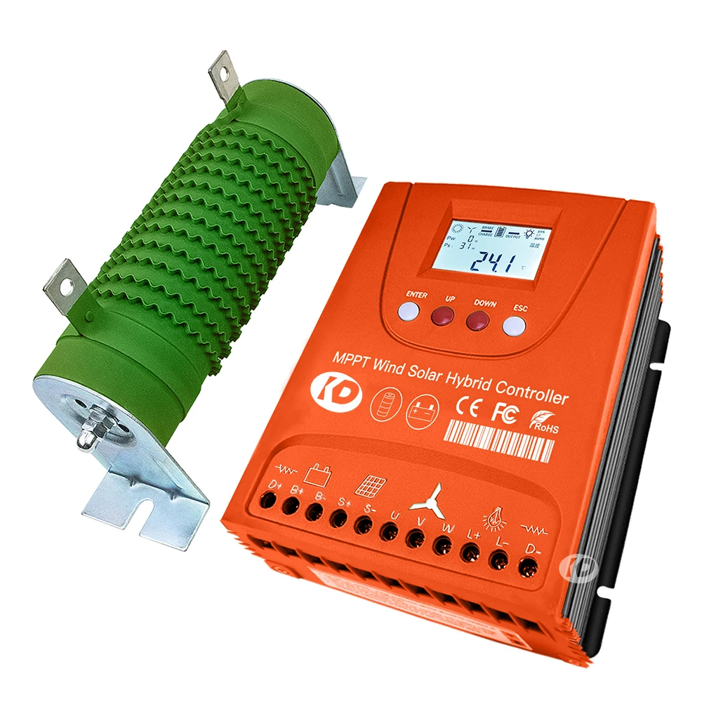 Imagem -03 - Mars Rock-mppt Vento Solar Controlador Híbrido Lítio e Chumbo Ácido Gel Bateria Pioneer Versão Charge 2kw 2.4kw 12v 48v