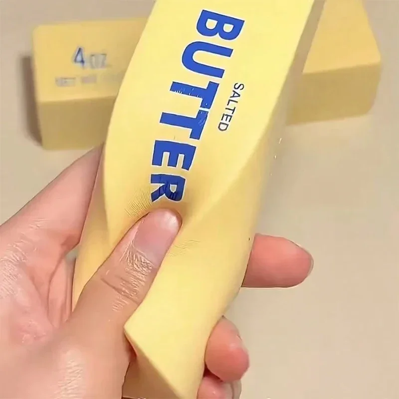 Adult Sensory Butter Stick Fidget Toy Squishy Squeeze Shapeable Slow Rebound Sticky Fidget Squeeze Toy for Stress Relief