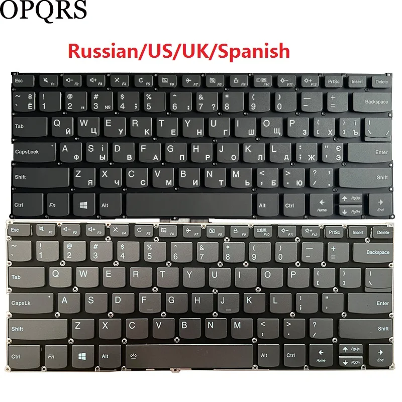 Russian/US/UK/Spanish keyboard for Lenovo Yoga C340-14 C340-14API C340-14IML C740-14 S740-14 C740-14IWL S740-14IIL S740-14ILL