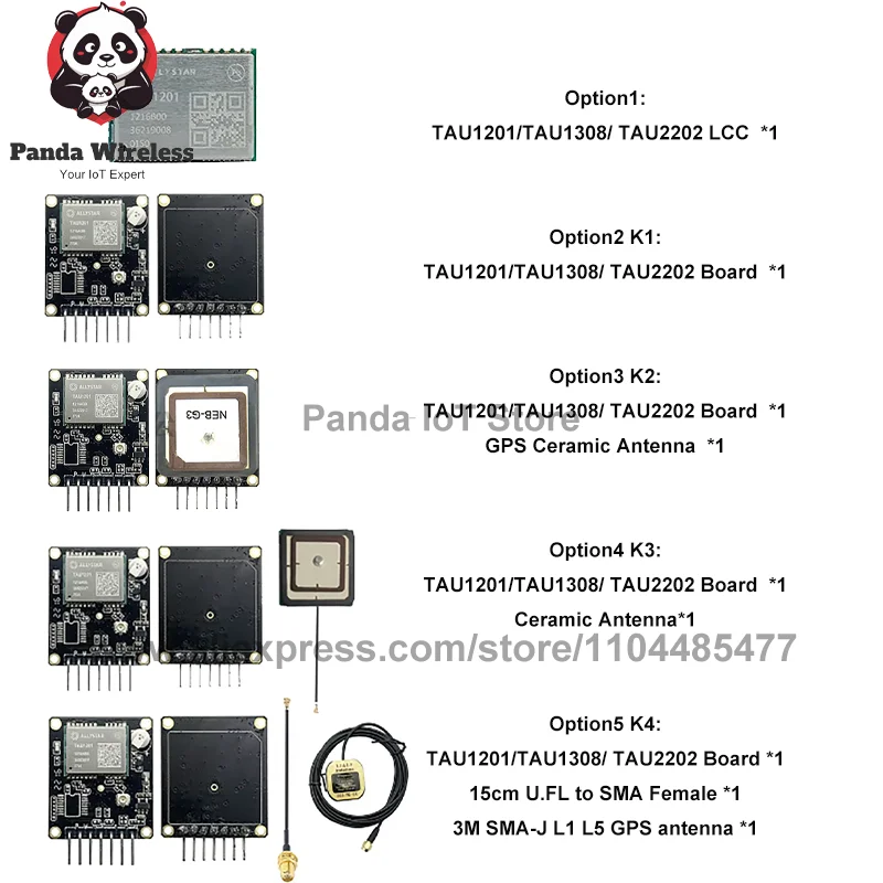 Allystar TAU1201 TAU2202 TAU1308 Module Dual GPS L1 L5 For Satellite Navigation Positioning Submeter Accuracy RF routing