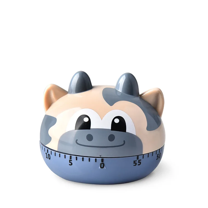 Animal Timer Digital Kitchen Countdown Clock Cute Animal Fruit Alarm Clock Time Management Tool for Children and Adults