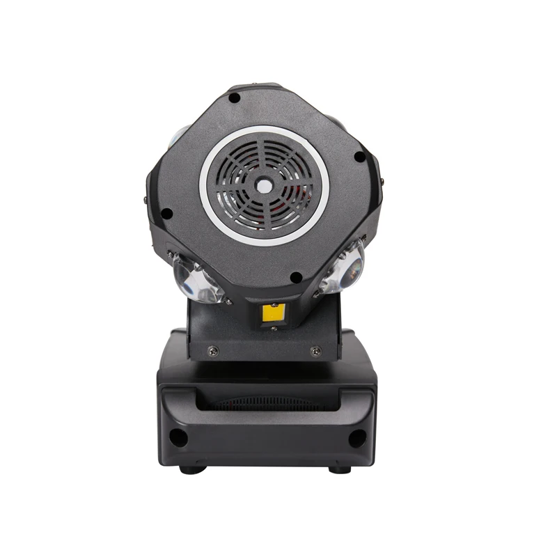4-in-1 Moving Head Light – Dual Tiger Gobo, Strobe & Aux LED for Stage