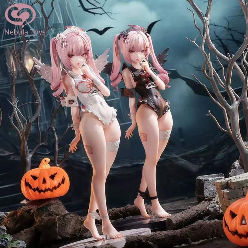 

Tsukuyomi Riko Intern Медсестра Аниме Фигурка Сексуальная Девушка Фигурки Игрушка Статуя Коллекция Для Взрослых Модель Кукла Украшение Стола Подарки