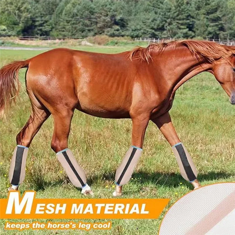 AC52-Leggings Horse Leggings Equestrian Supplies Horse Leggings Anti-Mosquito Protective Gear Hoof Protection Horse Leggings