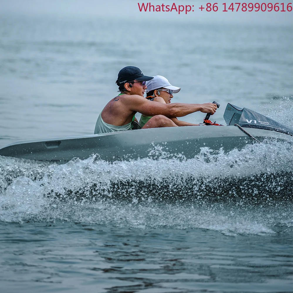 Scenic AreaTheme ParkEWAVE China Manufacture F1 Water CE E Sport Yacht El Sit Ship Pedal Small Rowing Energy Hydrofoil Boat 60km