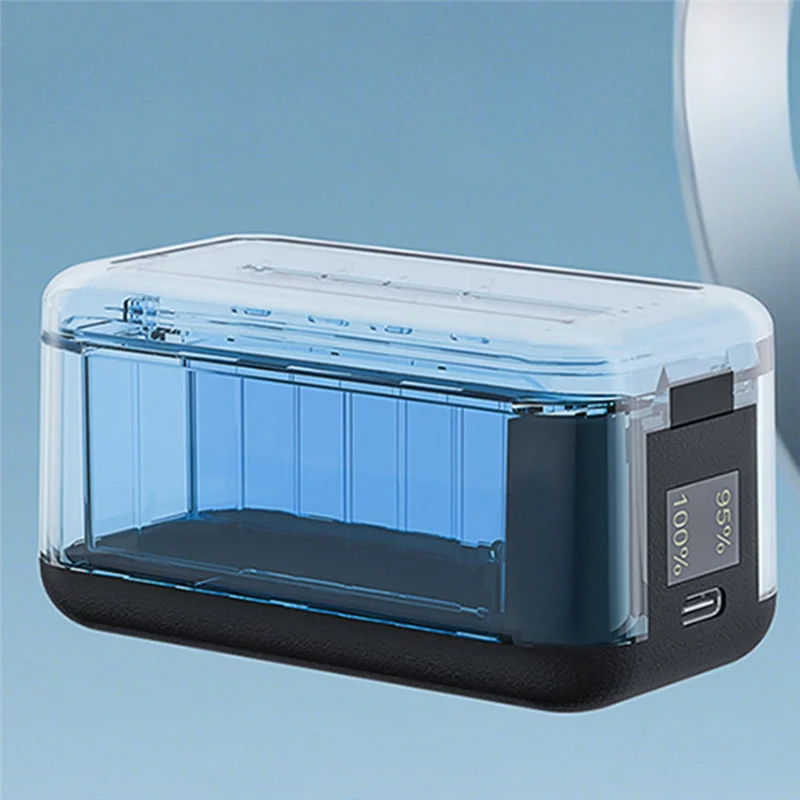 【Electronic-Accessories】For Insta 360 X5 Accessories Charging Butler Dual-Slot Fast Charging Box Display Battery Charger Case Fo