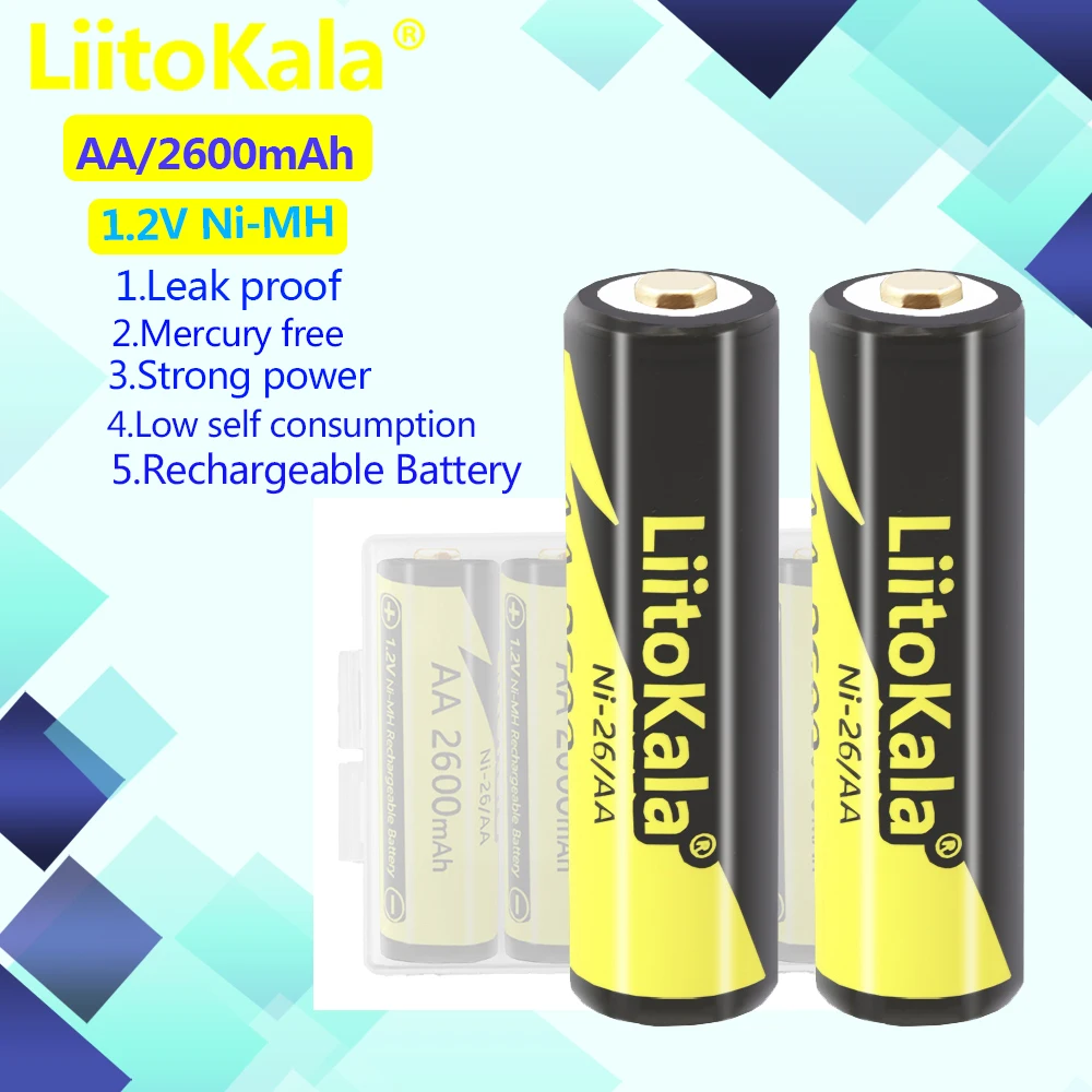 liitokala-bateria-recarregavel-para-pistola-de-temperatura-controle-remoto-baterias-toy-mouse-ni-26-aa-12v-aa-2600mah-ni-mh-1-30pcs