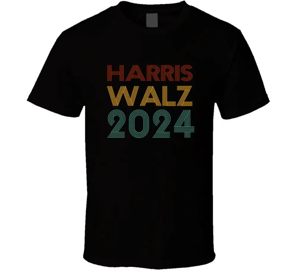 

Harris Walz 2024 Retro Look T Shirt