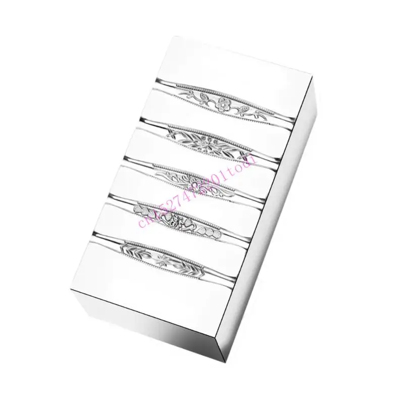 M76B Efficient Steel Jewelry Tool Steel Texture for Star Pattern Engraving on Rings Facilitating Quick Crafting Processes