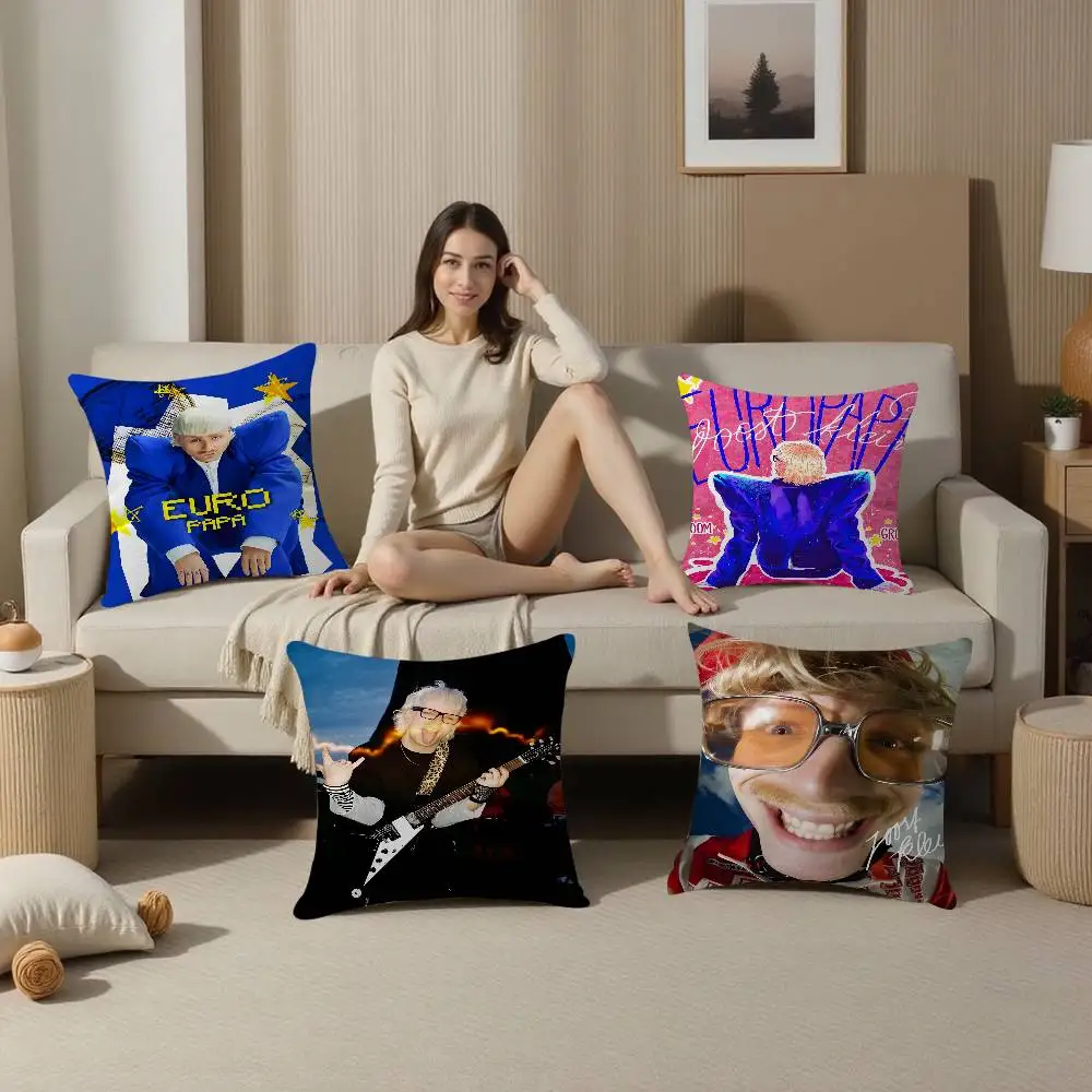 

Rapper J-Joost Singer Klein Cushion Cover Pillowcase Upholstery Sofa Throw Pillow Home Decor Pillowcas