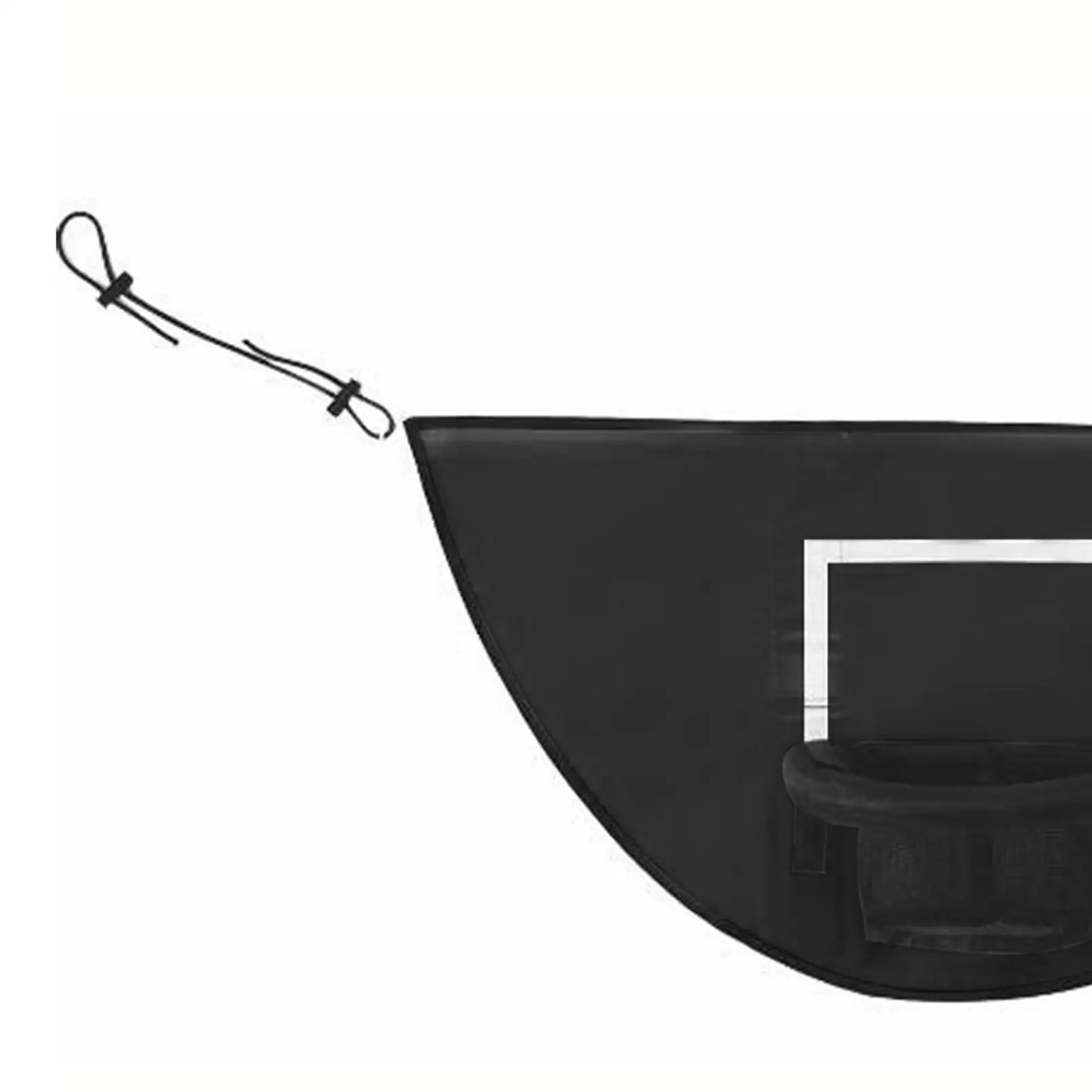 Mini-Trampolin-Basketballkorb-Torspiel, robust für Dunking, wasserdicht