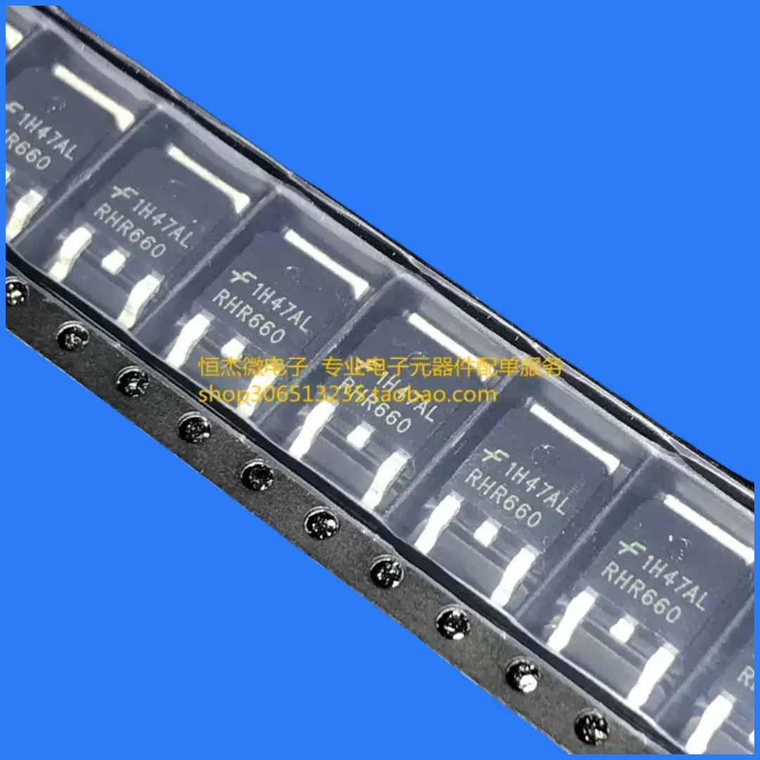 10PCS/RHR660 RUR660 RHRD660S9A RHR660S 6A 600V 고속 복구 다이오드 TO252