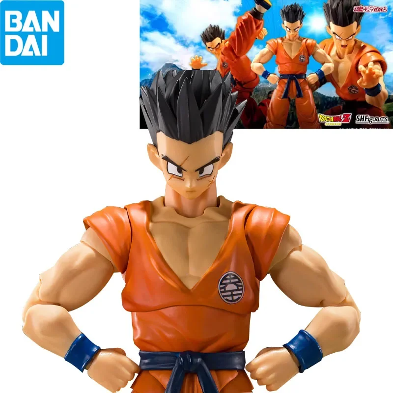 Bandai Original S.H.Figuarts Yamcha Dragon Ball Z Anime Figure Earth's Foremost Fighter Action Figure Model Collectible Kid Toys