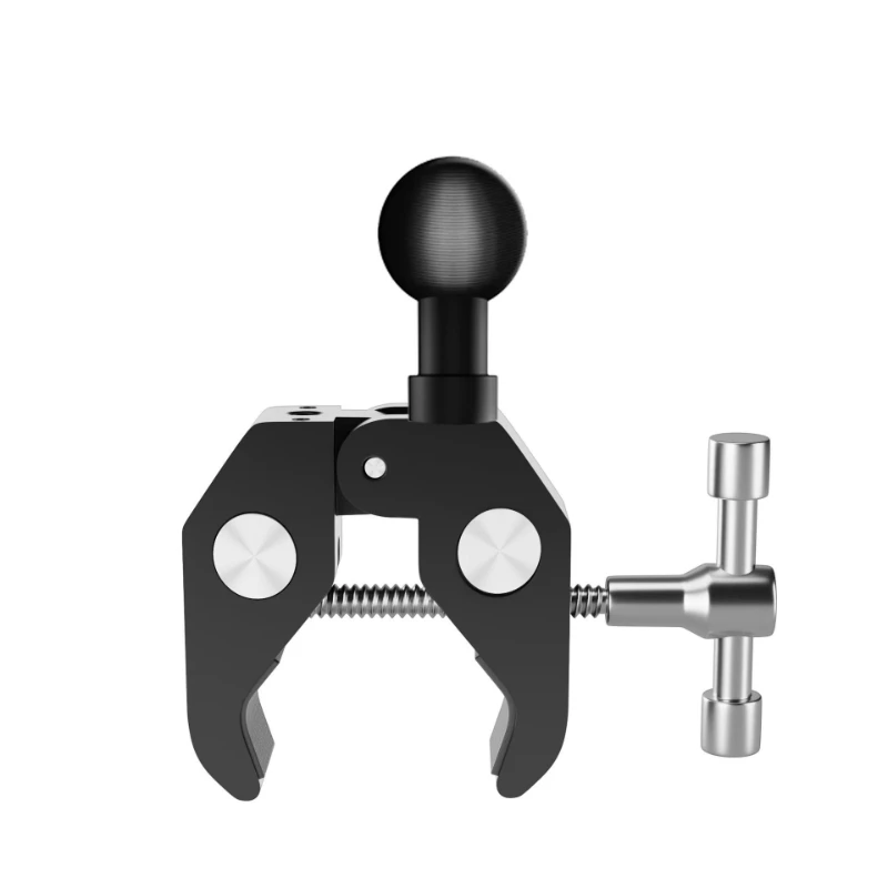 Adaptateur en métal 1/4 vers rotule de 17mm et 25mm, connecteur rapide pour Gopro 10/9/8/7/6/Max/insta360, support de caméra d'action pour moto