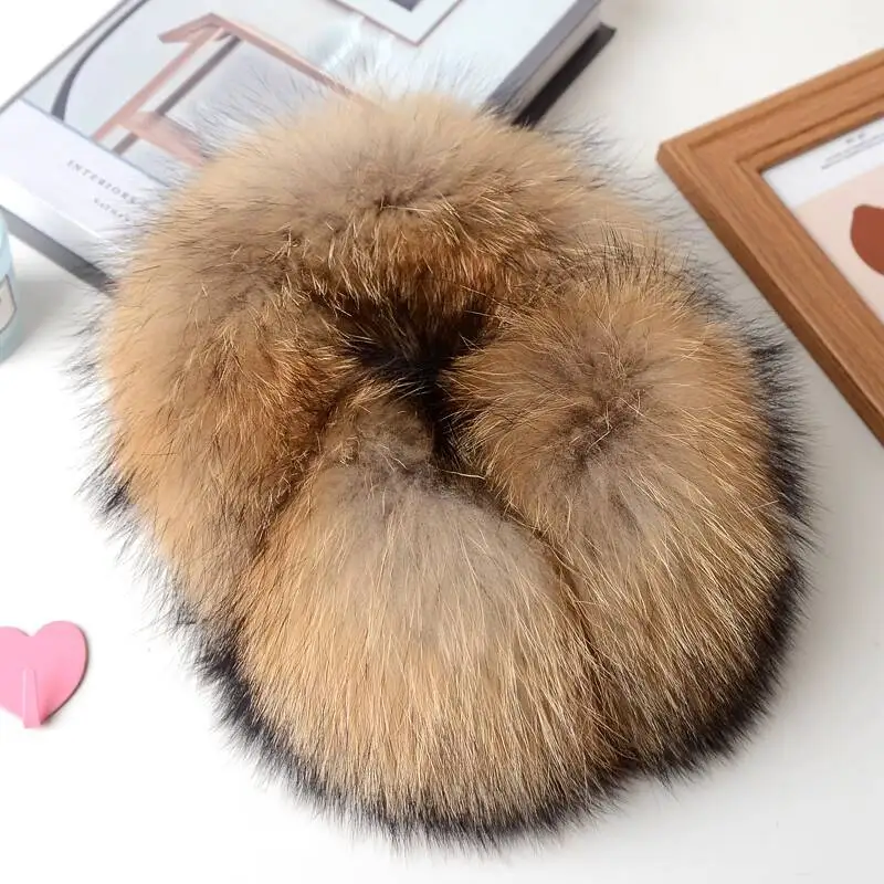 Зимние наушники из натурального лисьего меха, толстые теплые плюшевые наушники с защитой ушей, наушники из полного меха для женщин и мужчин, уличные наушники-ушанки