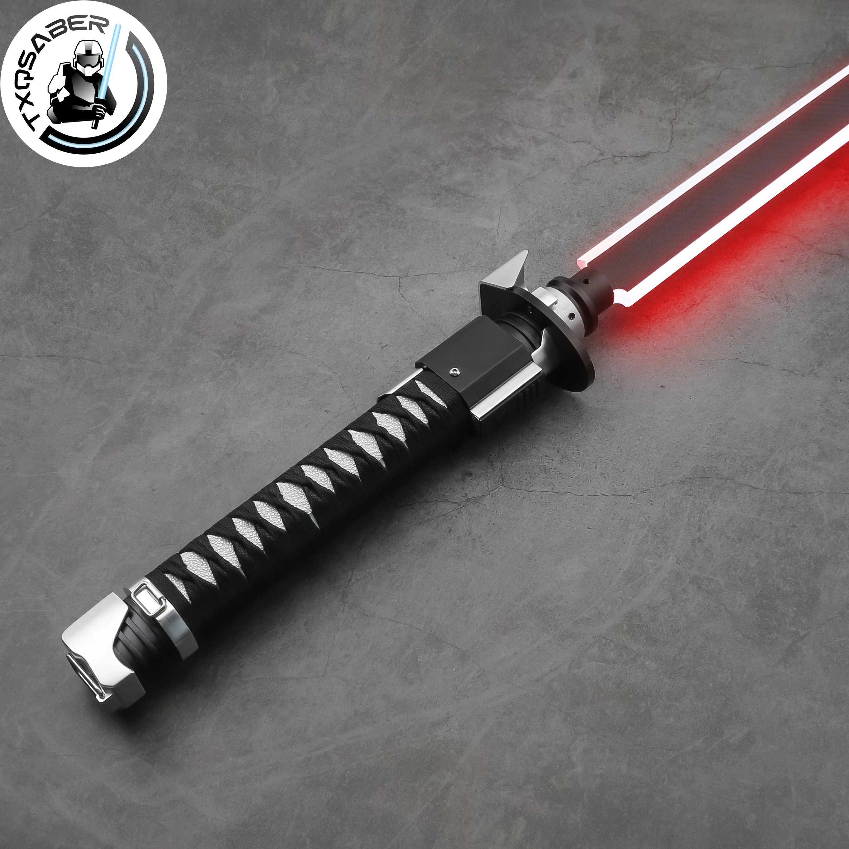 

TXQSABER Replica Lightsaber Ronin Heavy Dueling Light Sword Matal Handle Colors Changing Smooth Swing Lasersword Toys for Adult